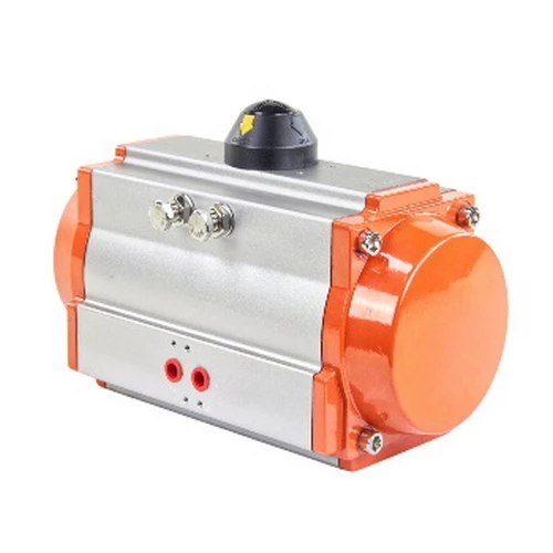 Кран шаровой ALSO КШ.М.Р.065.25-01 2 1/2″ Ду65 Ру25 стандартнопроходной, внутренняя резьба, корпус - сталь 20, уплотнение - PTFE, управление - пневмопривод PA-DA-083 с ручным дублером HDM-2