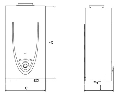 Водонагреватель газовый проточный Ariston FAST EVO C 14