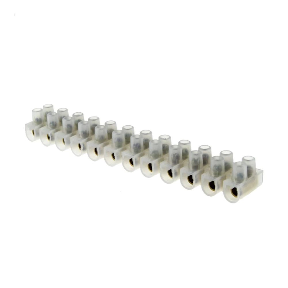 Колодка клеммная EKF PROxima, 12 секций, сечение проводника 6мм2, 6А plc-KK-6-6