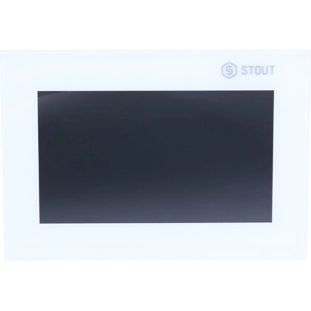 Регулятор комнатной температуры STOUT ST-281 со связью RS, белый