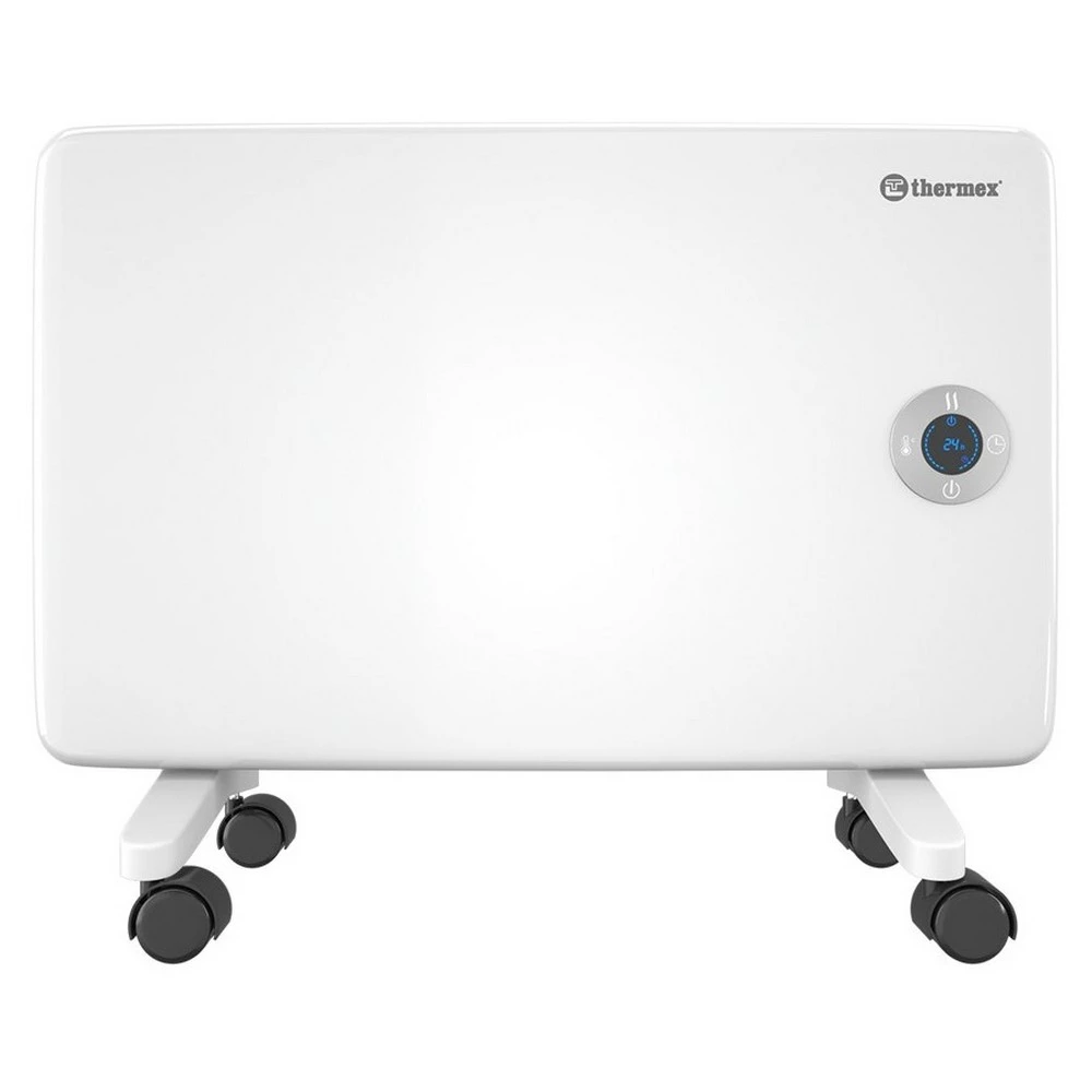Конвектор электрический THERMEX Frame E 1000E 1 кВт с электронным термостатом, ножки с шасси, белый