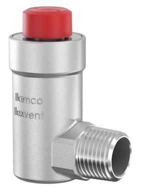 Воздухоотводчик муфтовый поплавковый Flamco Flexvent H никель