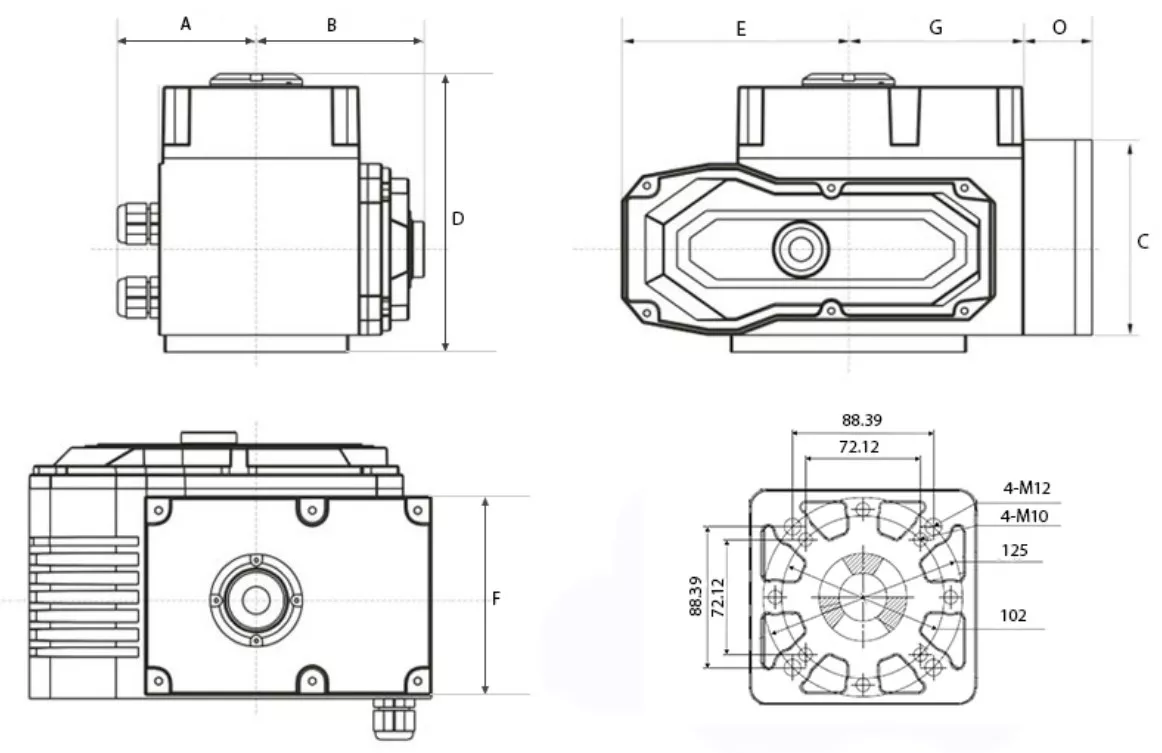 Электропривод MT-100-220