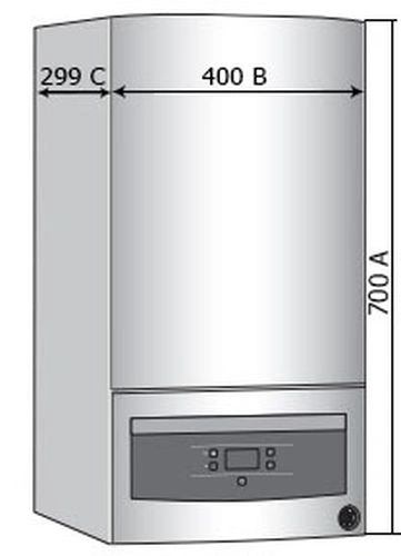 Котел газовый Buderus Logamax U072-18K 18 кВт настенный двухконтурный