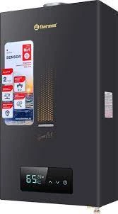 Водонагреватель газовый проточный THERMEX Sensor S 20 MD Art Black