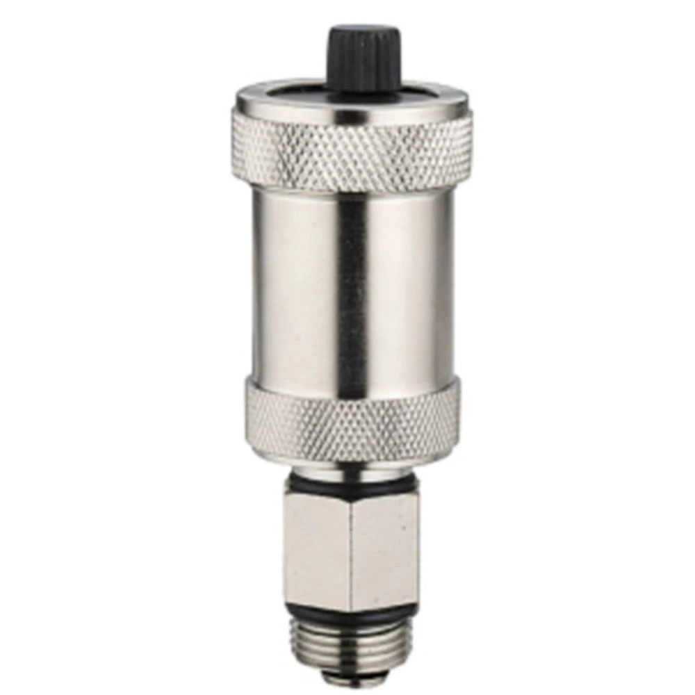 Воздухоотводчик IVANCI IVC.105502.N.03 1/2″ Ду15 автоматический корпус -горячепрессованная латунь никелированная, уплотнение EPDM