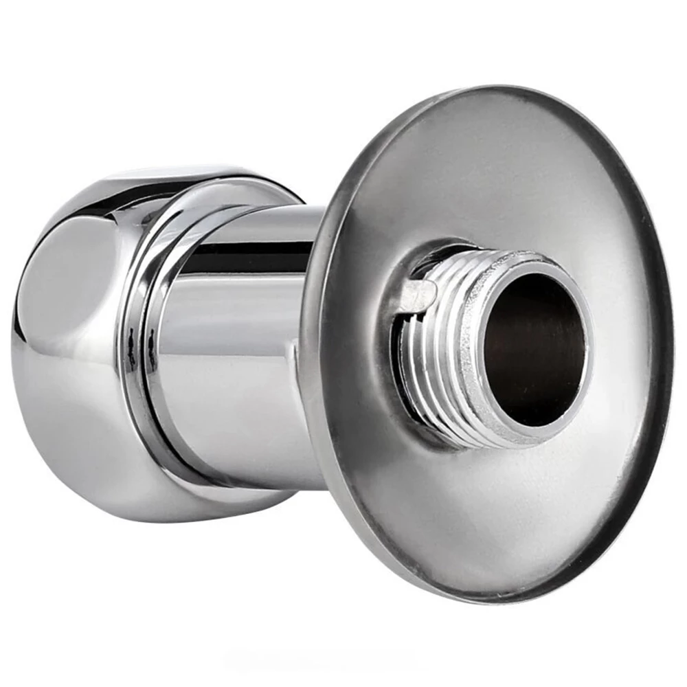 Соединитель Aquasfera 9205 1/2″х1″ Ду15х25 Ру16 для полотенцесушителя корпус - латунь хромированная, прямой переходной с отражателем