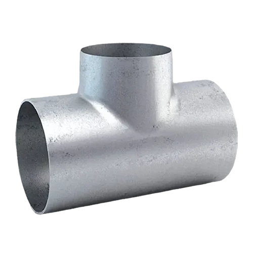 Тройник стальной переходной Россия Дн133х89x4.0 (Ду125x80) Ру16 шов по горловине под приварку ГОСТ 17376-2001