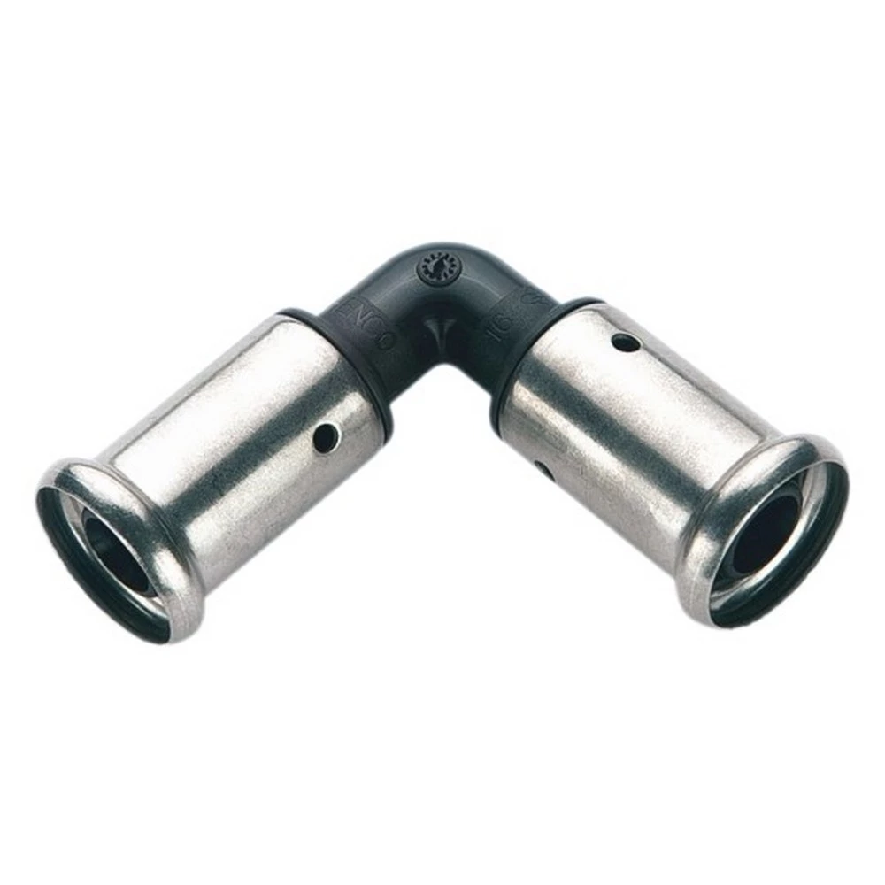 Угольник ПВДФ HENCO 1PK 90° Дн50x50 Ру16 пресс