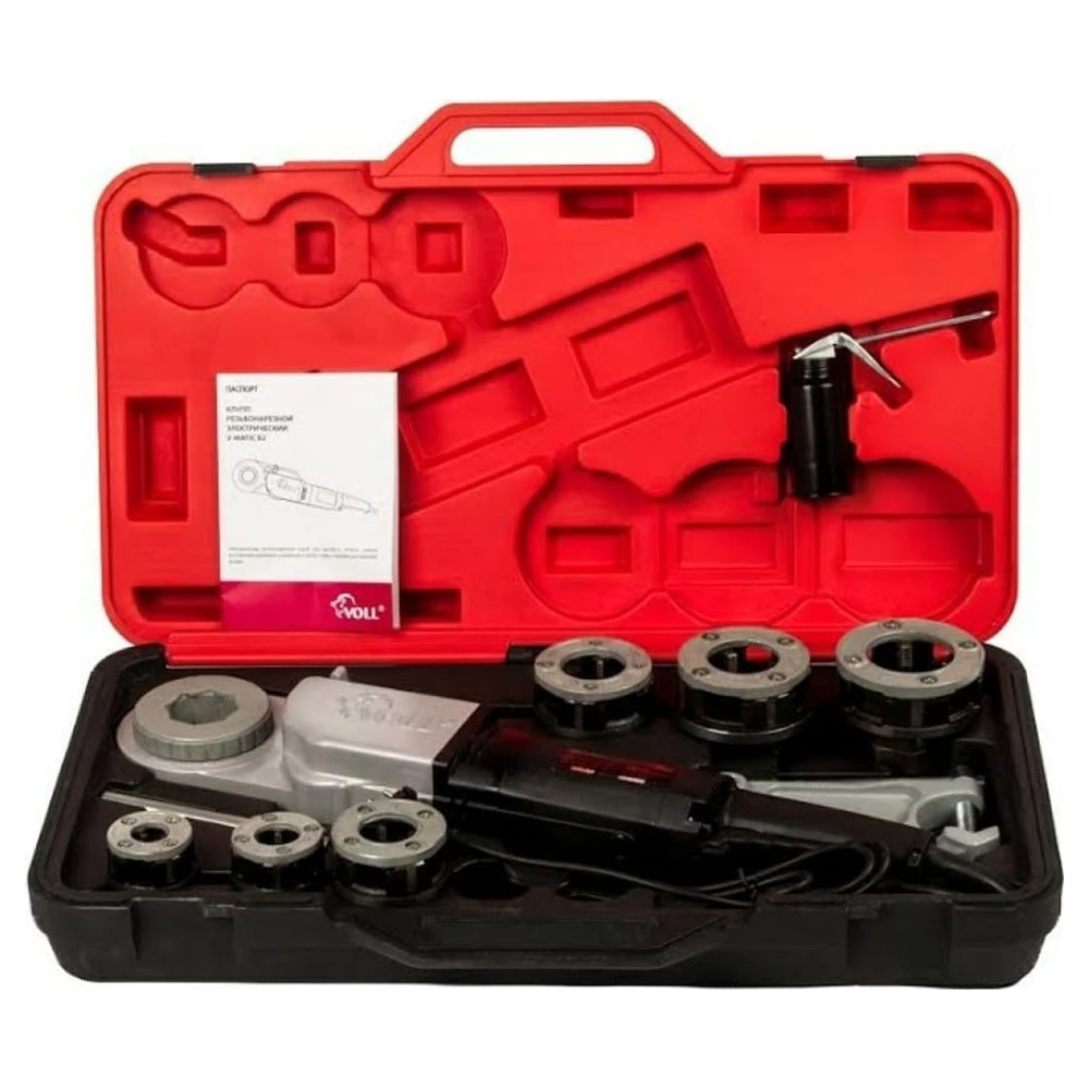 Клупп электрический VOLL V-Matic B2 1/2″-2″ Ду15-50 для стальных труб