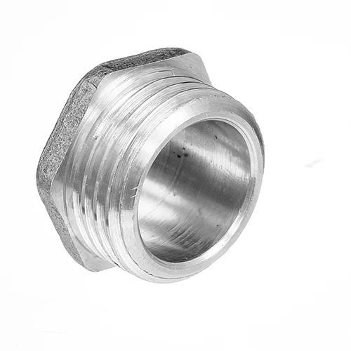 Заглушка БАЗ ЗН 1/2″ Ду15 Ру40 латунная, наружняя резьба. никелированная