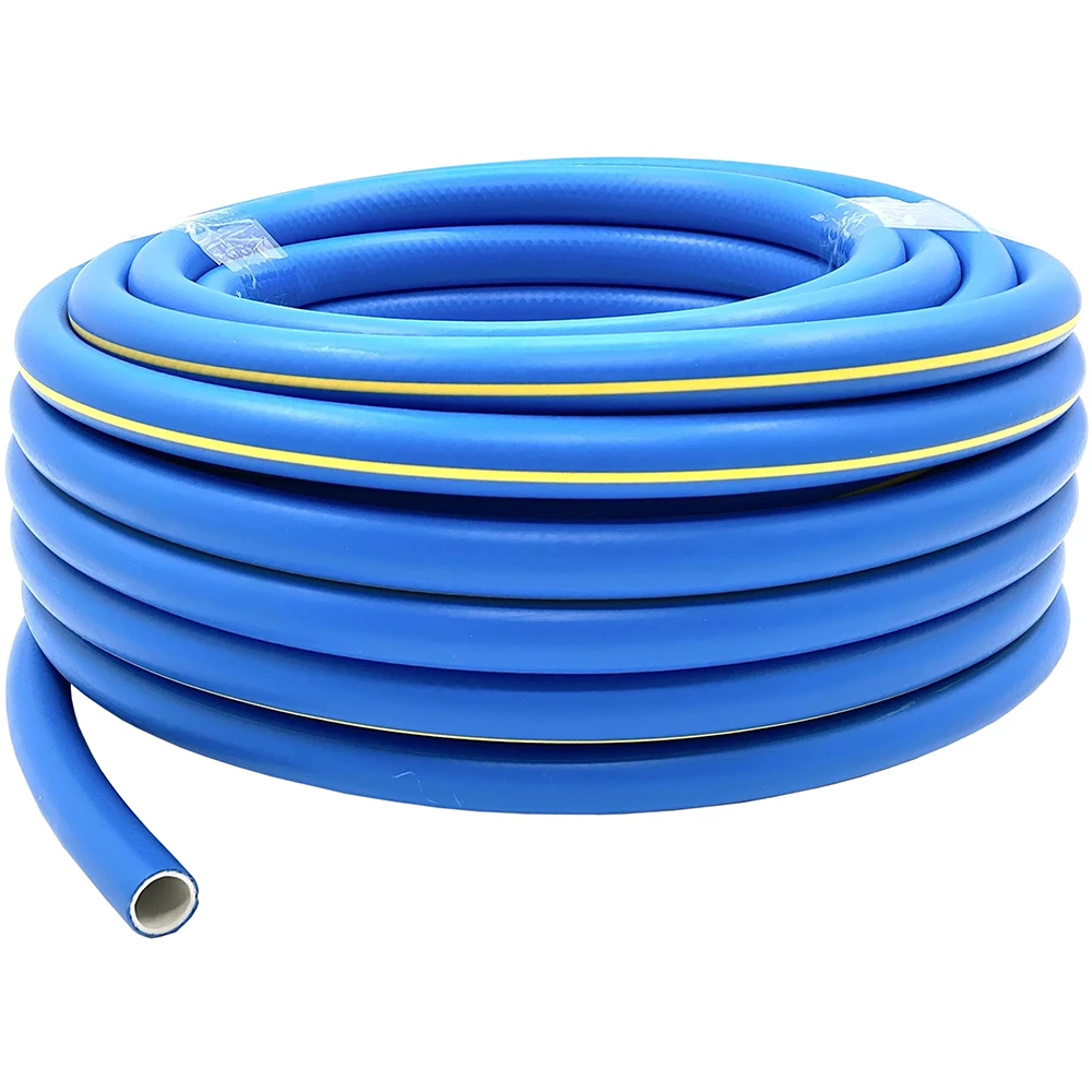 Шланг поливочный Завод ПолимерШланг Aqua Force 3/4″ Ду19 мм трехслойный армированный ТЭП с покрытием Soft Touch, бухта 25м