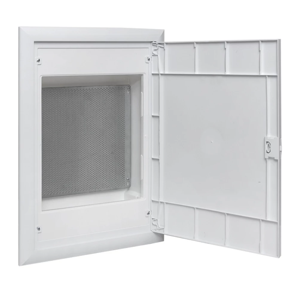 Щит распределительный EKF ProfiBox 513х403х105, IP41, слаботочный, встраиваемый, материал – пластик, цвет белый profibox-m-24+4