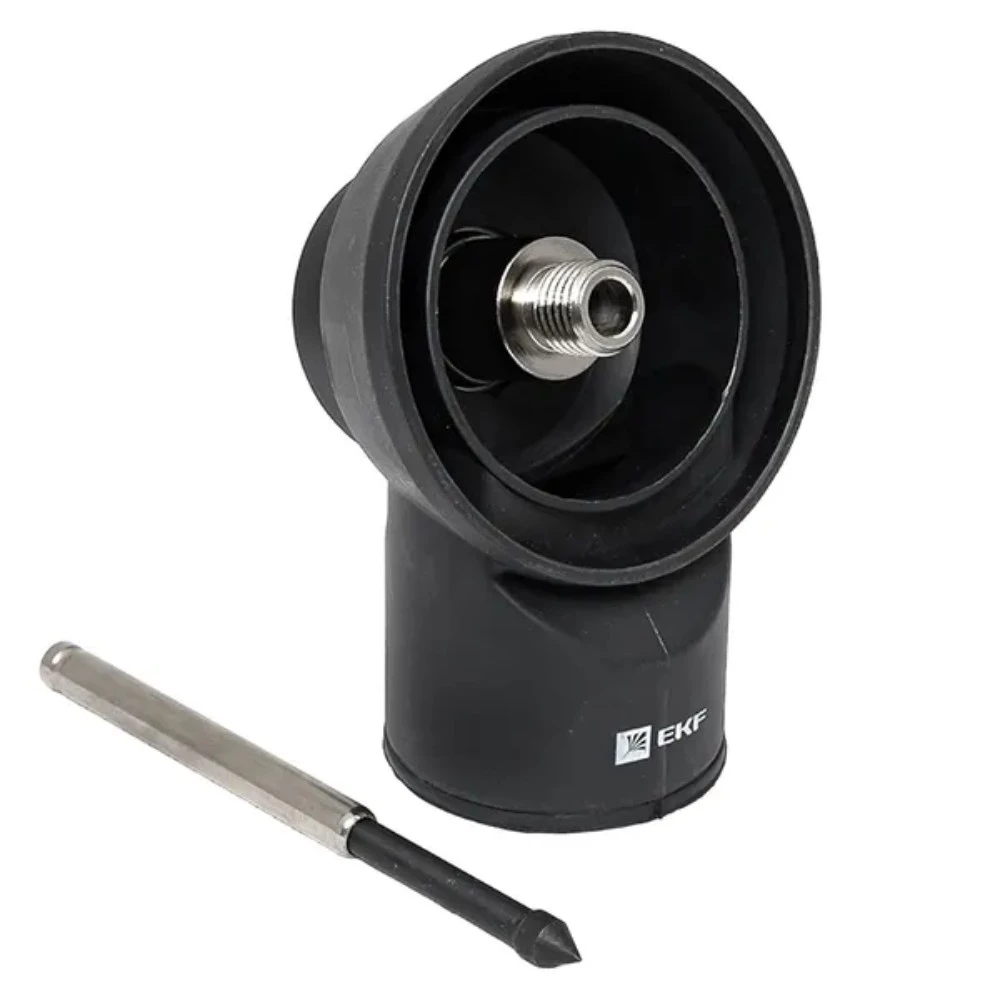 Насадка пылеудаляющая EKF Expert Dust Extractor для дрели алмазного сверления, центратор - М16, внутренняя резьба - М18 dd-exp