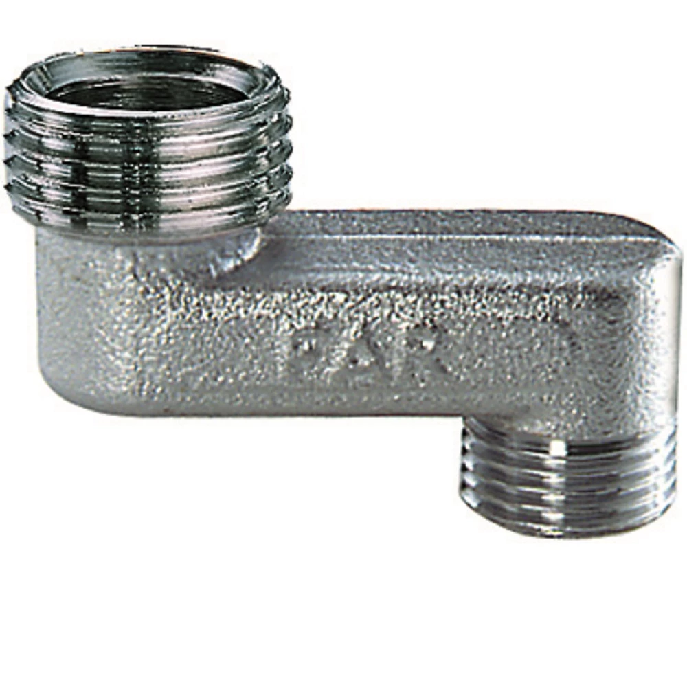 Эксцентрик латунный FAR FC 5563 3/4″x1/2″ Ду20x15 Ру10 Длина – 6 см, НР-НР хромированный
