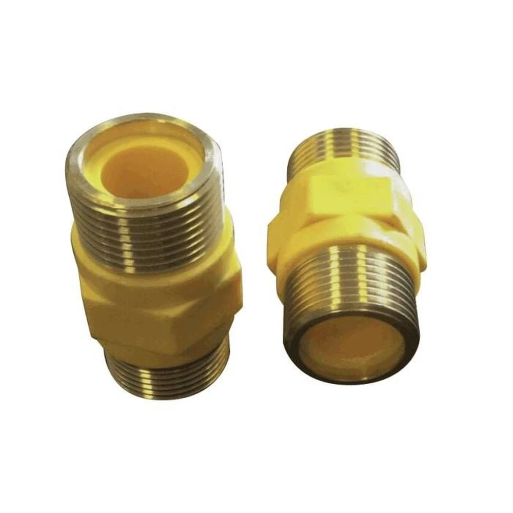 Вставка для газовой подводки VRT 1/2″ Ду15 диэлектрическая, НР