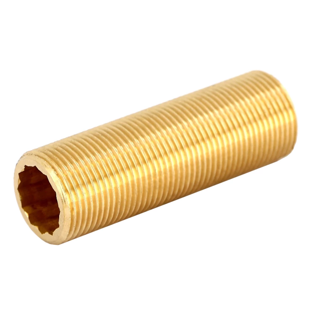 Сгон прямой Viega 3535 3/4″ Ду20 Ру25 длина 40 мм, бронзовый, сплошная наружная резьба