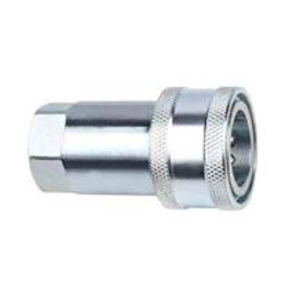 Розетка БРС LSQ S1 Дн6.3х1/4″ Ру350, присоединение внутренняя резьба NPT1/4″, диаметр стыка Dn6.3, корпус - сталь, уплотнение NBR, ISO 7241-А