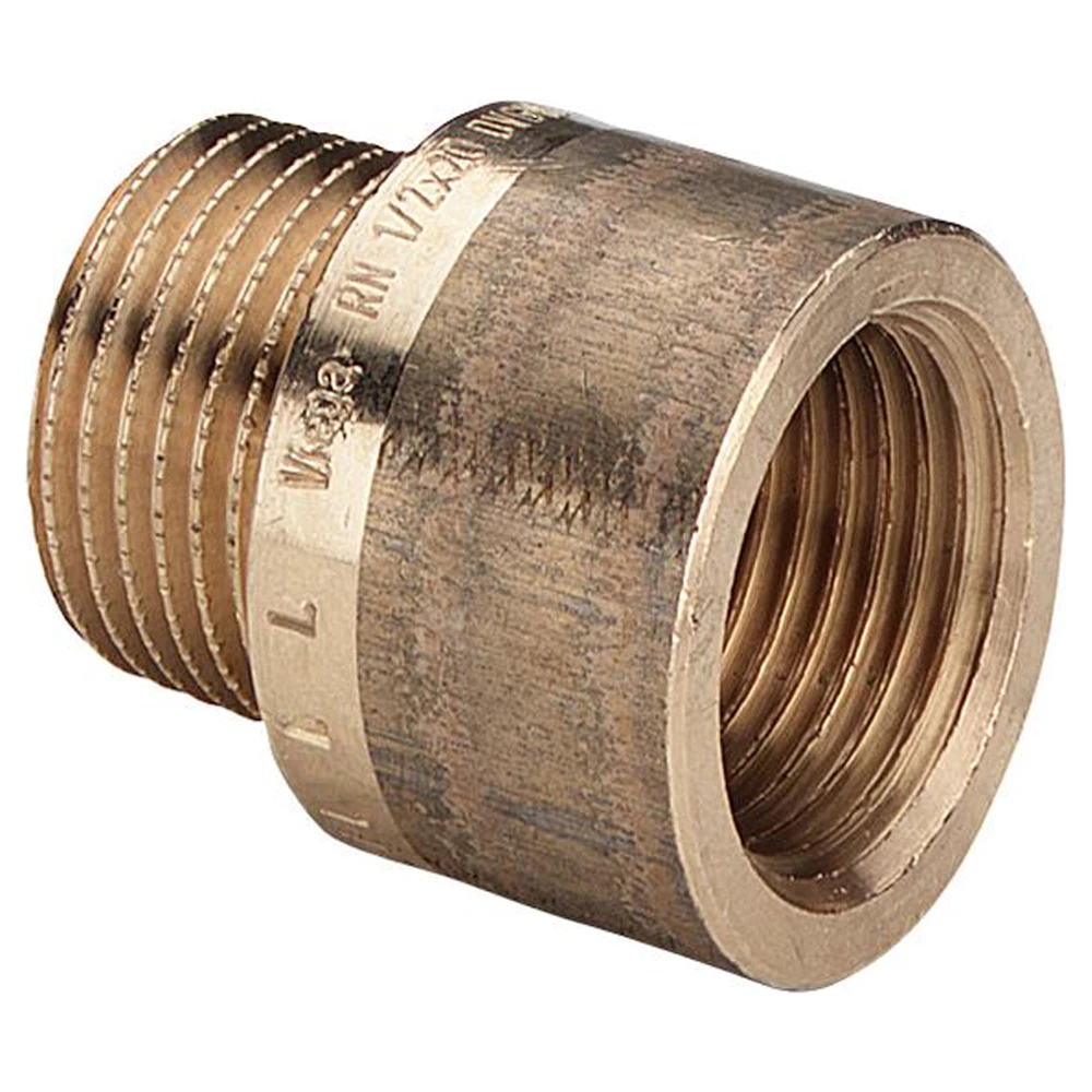Удлинитель Viega 3525 3/4″ Дн20 Ру25 длина 30 мм, внутренняя/наружная резьба, корпус – бронза