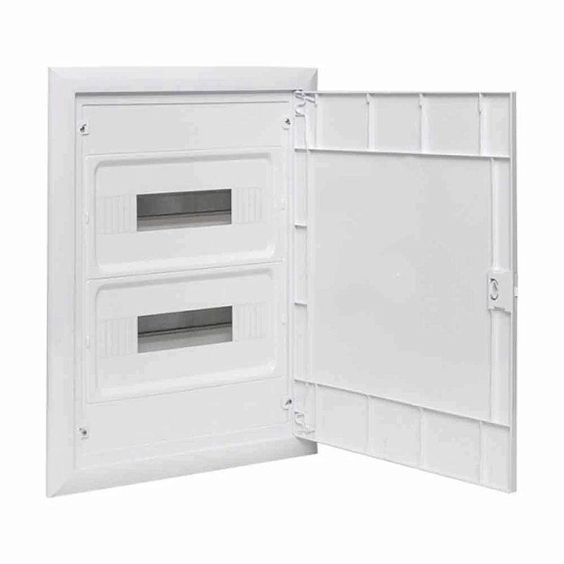 Щит распределительный EKF ProfiBox 24+4 модуля, IP41, силовой, встраиваемый, материал – пластик, цвет белый profibox-24+4