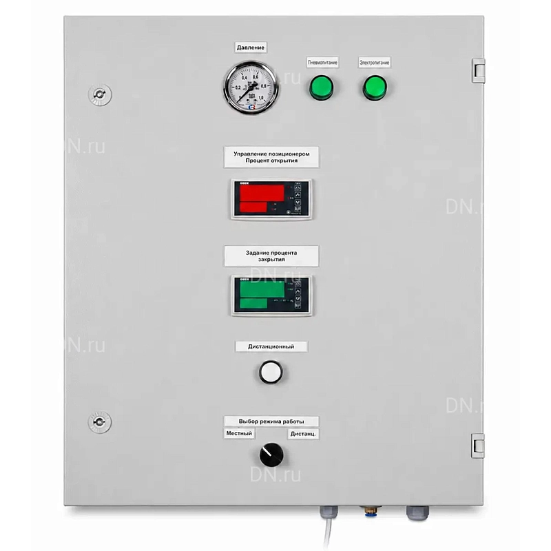 Шкаф электропневматический для управления позиционером PC-S-R1A.00152.00.00.000 навесной, сигнал управления - аналоговый 4-20мА, напряжение - 220В, управляющее напряжение - 24В, IP54