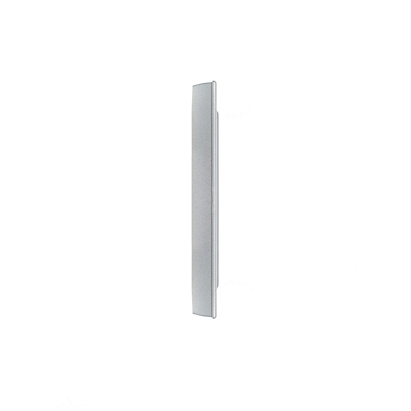 Рамка IEK BRITE 4 поста 84х298х11 мм, корпус - пластик, монтаж - универсальный, цвет - алюминий BR-M42-K47