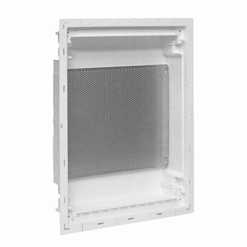 Щит распределительный EKF ProfiBox 513х403х105, IP41, слаботочный, встраиваемый, материал – пластик, цвет белый profibox-m-24+4