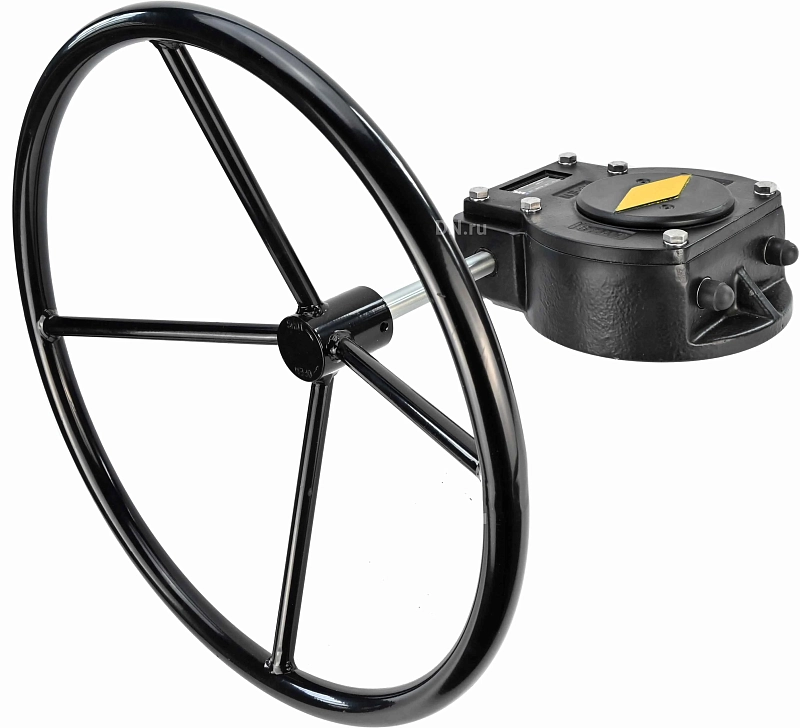 Редуктор четвертьоборотный HARC RQN1-1620Z-T38 корпус - высокопрочный чугун EN-GJS-450-10/ВЧ45