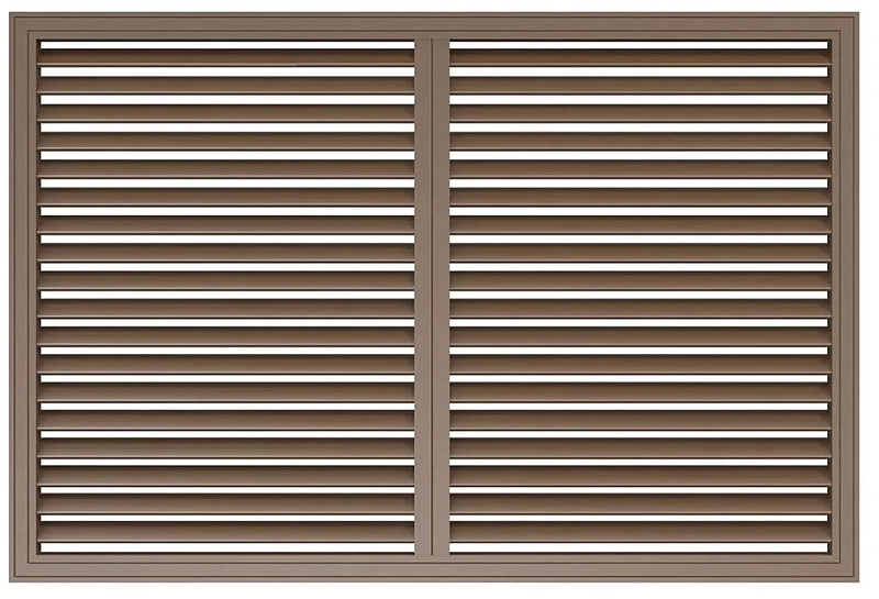 Экран радиаторный ERA ПР 600х900 фланец, материал – пластик, коричневый