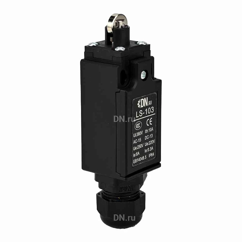 Концевой датчик LS-103 напряжение 250В, максимальный ток 6А