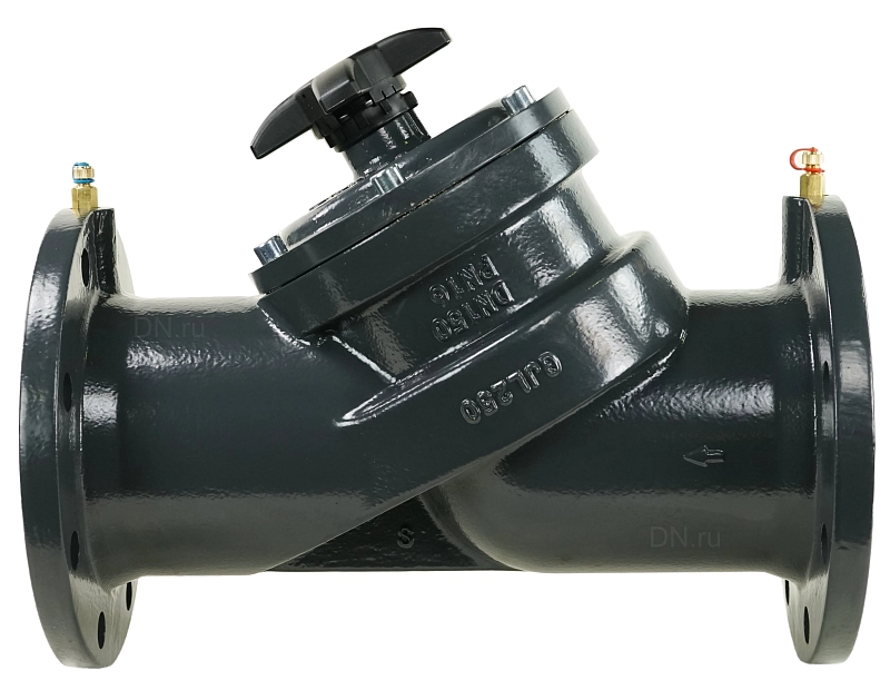 Клапан балансировочный ручной Danfoss MSV-F2 Ду350 Ру16 ручной фланцевый 003Z1090