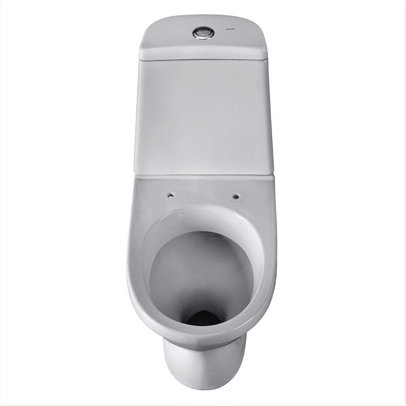 Унитаз-компакт Santeri Прайм белый (арматура и сиденье, косой выпуск)