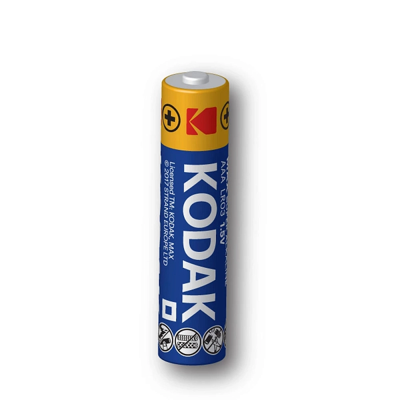 Батарейка KODAK MAX SUPER Alkaline количество - 1, размер - AAA Б0005121