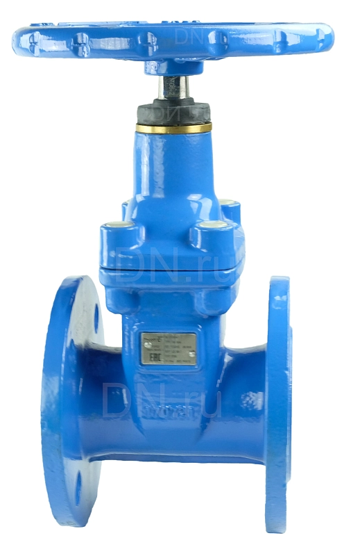 Задвижка клиновая Tecofi VOC4241C Ду100 Ру10/16 фланцевая, клин - обрезиненный, шпиндель - невыдвижной, корпус - чугун, уплотнение - EPDM, со штурвалом