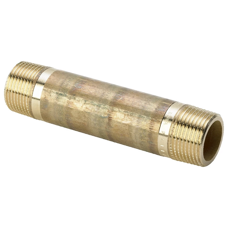 Удлинитель Viega 3530 3/4″ Дн20 Ру25 длина 80 мм, наружная/наружная резьба, корпус – бронза