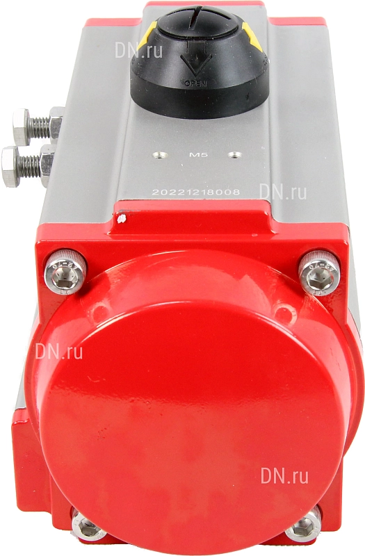 Пневмопривод PA-SA-065 с возвратными пружинами, ISO-фланец F05/F07, квадрат 14