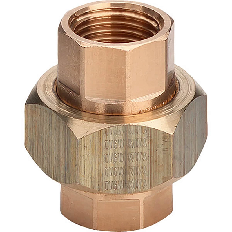 Соединитель Viega 3330 2 1/2″ Ду65 Ру25, корпус - бронза, ВР/ВР
