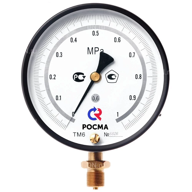 Мановакуумметр Росма ТМВ-610РМТИ.00 (-1-3 кгс/см2) М20х1.5 1.0 общетехнический 150 мм, манометр точных измерений, радиальное присоединение,-1-3 кгс/см2, резьба М20х1.5, класс точности 1.0, заводская поверка