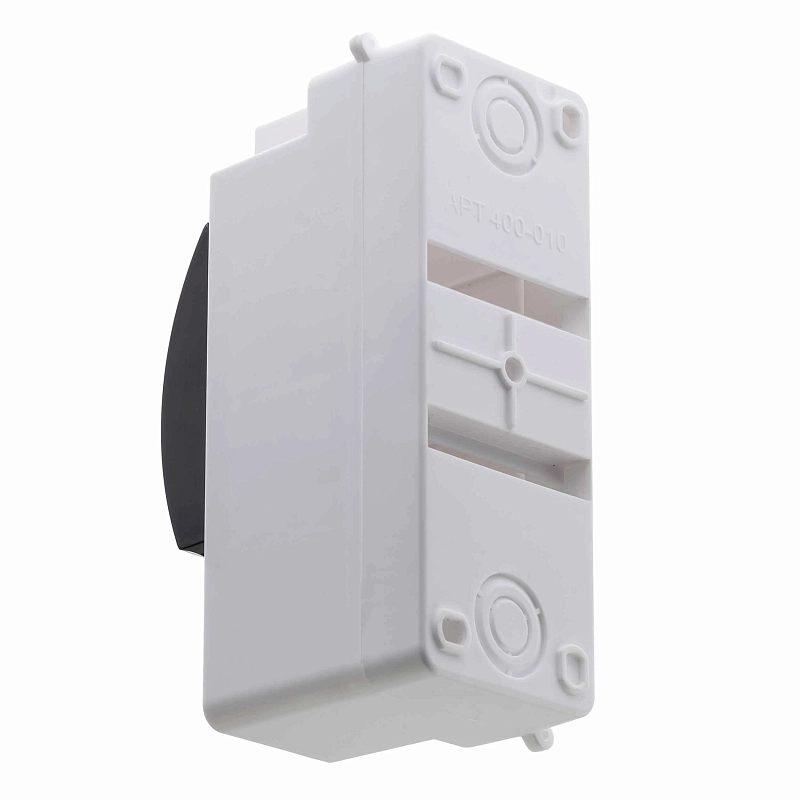Бокс навесной ЭРА SIMPLE КМПн 1/2 IP30, прозрачная крышка, количество модулей - 2, корпус - пластик, цвет - белый Б0051470
