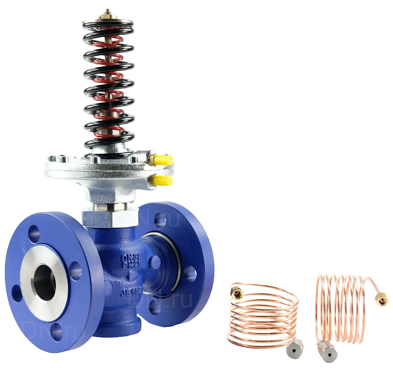 Регулятор давления фланцевый RD122D-025 Kvs= 10 Ду25 Ру25