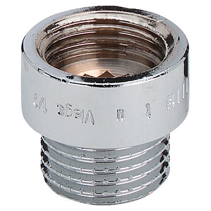 Удлинитель Viega 3526 3/4″ Дн20 Ру25 длина 20 мм, внутренняя/наружная резьба, корпус - хромированная бронза