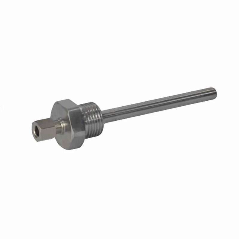 Гильза защитная Danfoss MBT 120 G1/2″ Ду15 L=100мм для датчика температуры, диаметр гильзы 6 мм, резьбовое присоединение